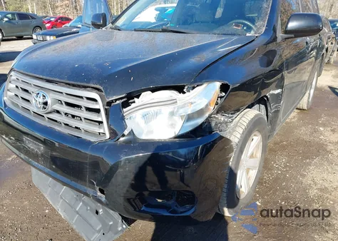 2010 Toyota Highlander Base V6 z USA, uszkodzony, nr VIN 5TDBK3EH8AS022085